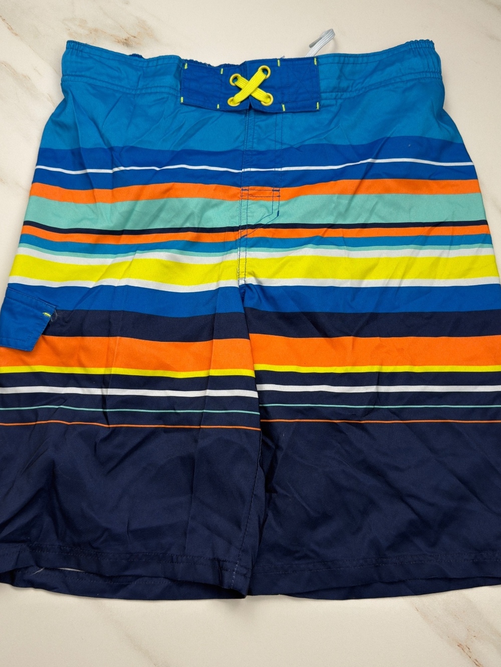 Cat & Jack Colorblock Swim Trunks - Boys XL Husky